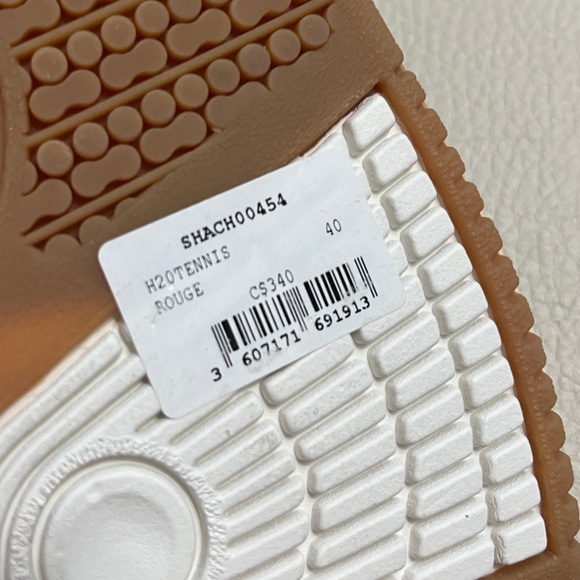 NWT - Sandro Paris Mid Top Tennis Leather Sneaker-Made in Portugal-EU 40 /M7.5W9 - Picture 8 of 9